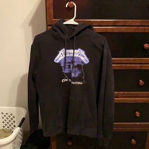 Medium Black Metallica Hoodie